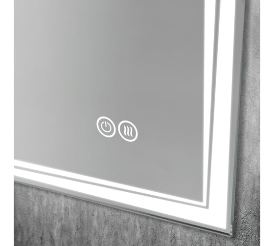 Зеркало с подсветкой и подогревом Art&Max Firenze 800x800 AM-Fir-800-800-DS-F-H