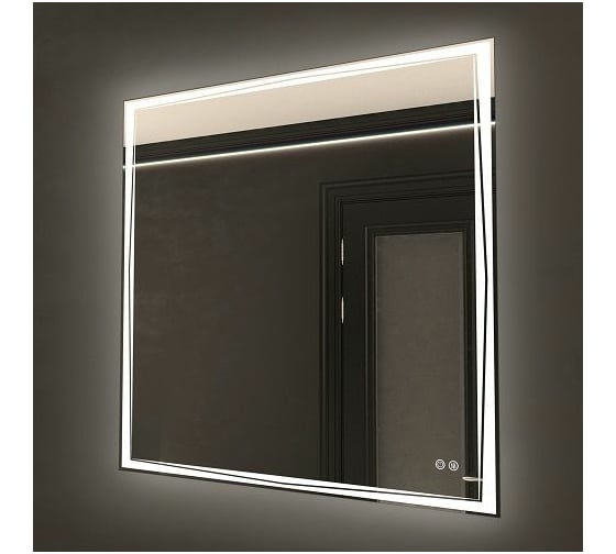 Зеркало с подсветкой и подогревом Art&Max Firenze 800x800 AM-Fir-800-800-DS-F-H
