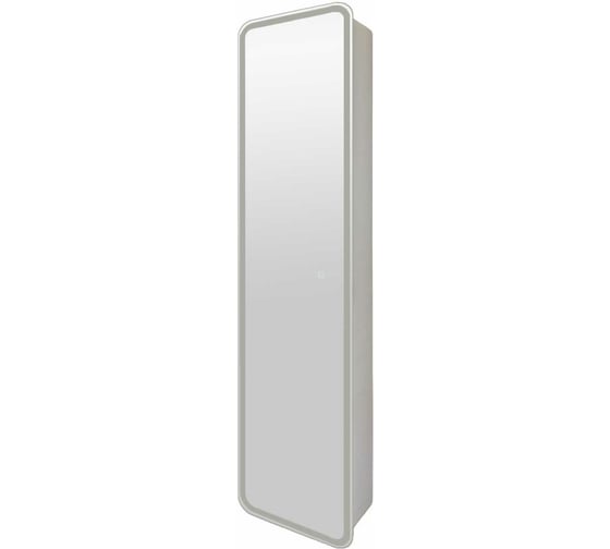 Зеркало-пенал с подсветкой Art&Max PLATINO AM-Pla-400-1600-1D-R-L-DS-F