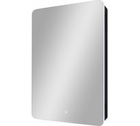 Зеркало-шкаф с подсветкой Art&Max LECCE AM-Lec-560-850-1D-L-DS-F-Nero