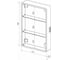 Зеркало-шкаф с подсветкой Art&Max PLATINO AM-Pla-550-800-1D-L-DS-F 11