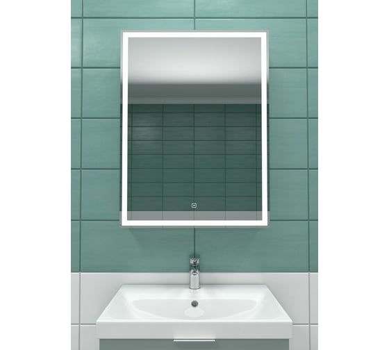 Зеркало-шкаф с подсветкой Art&Max TECHNO AM-Tec-550-800-1D-R-DS-F