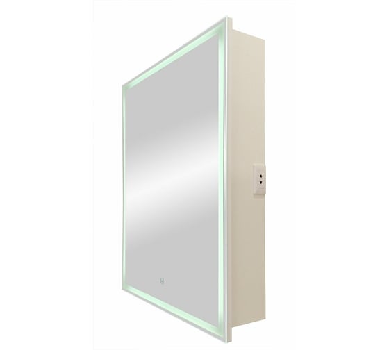 Зеркало-шкаф с подсветкой Art&Max TECHNO AM-Tec-600-800-1D-L-DS-F