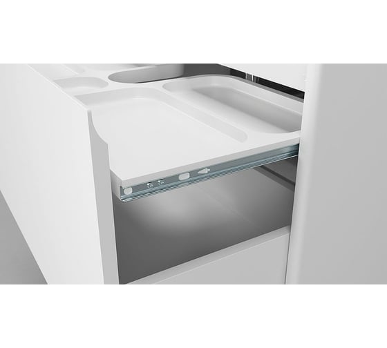 Подвесная тумба Velvex Klaufs 100.2Y.NEW белый tpKLA.100.2Y.NEW-616.216