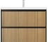 Подвесная тумба Velvex Klaufs 100.2Y.NEW шатанэ/черный tpKLA.100.2Y.NEW-617.217 1