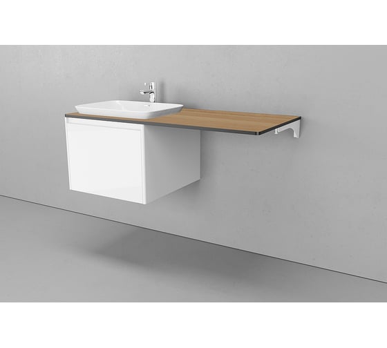Подвесная тумба Velvex Klaufs 56x50.1Y белый tpKLA.56.50.1Y-616.216