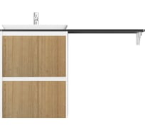 Подвесная тумба Velvex Klaufs 56x50.2Y шатанэ/белый tpKLA.56.50.2Y-617.216