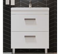 Напольная тумба Velvex Orlando 70, белый матовый tnORL.70-211