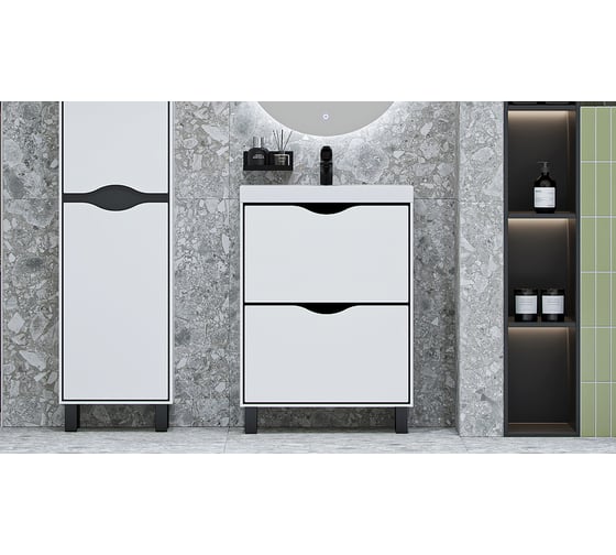 Напольная тумба Velvex Rigli 60.2Y tnRIG.60.2Y-21.631.231