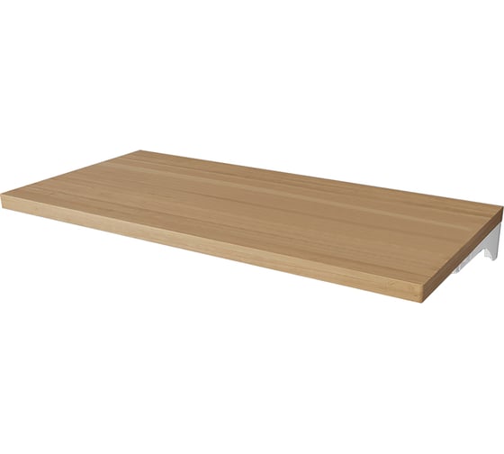 Столешница Velvex Klaufs 120x51 без выреза, тумба слева, Invisible Line, шатанэ StKLA.120.51.TL.IL-617