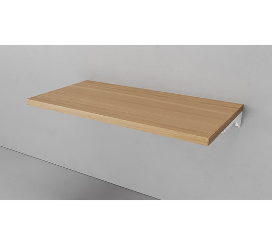 Столешница Velvex Klaufs 120x51 без выреза, тумба слева, Invisible Line, шатанэ StKLA.120.51.TL.IL-617