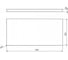 Столешница Velvex Klaufs 120x51 без выреза, тумба справа, Invisible Line, шатанэ StKLA.120.51.TP.IL-617 7