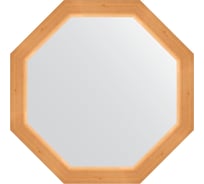 Зеркало в багетной раме EVOFORM сосна 62 мм, 66x66 см BY 3986