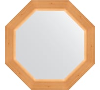 Зеркало в багетной раме EVOFORM сосна 62 мм, 51.6x51.6 см BY 3718