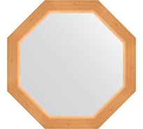 Зеркало в багетной раме EVOFORM сосна 62 мм, 61.6x61.6 см BY 3719