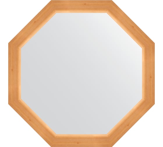Зеркало в багетной раме EVOFORM сосна 62 мм, 71.6x71.6 см BY 3720 1