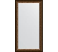 Зеркало в багетной раме EVOFORM состаренная бронза 66 мм, 56x106 см BY 1060