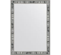Зеркало в багетной раме EVOFORM состаренное дерево 50 мм, 52x72 см BY 7492
