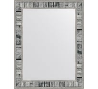 Зеркало в багетной раме EVOFORM состаренное дерево 50 мм, 39x49 см BY 7603