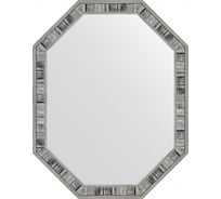 Зеркало в багетной раме EVOFORM состаренное дерево 50 мм, 54x69 см BY 7416