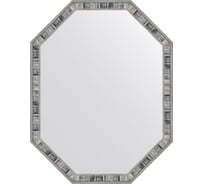 Зеркало в багетной раме EVOFORM состаренное дерево 50 мм, 69x89 см BY 7418