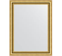 Зеркало в багетной раме EVOFORM состаренное золото 67 мм, 66x86 см BY 1016