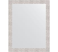 Зеркало в багетной раме EVOFORM соты алюминий 70 мм, 76x96 см BY 3275