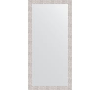 Зеркало в багетной раме EVOFORM соты алюминий 70 мм, 76x156 см BY 3339