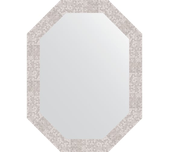 Зеркало в багетной раме EVOFORM соты алюминий 70 мм, 62x82 см BY 7099 1