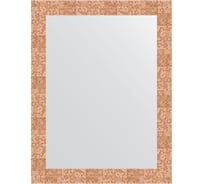 Зеркало в багетной раме EVOFORM соты медь 70 мм, 66x86 см BY 3178