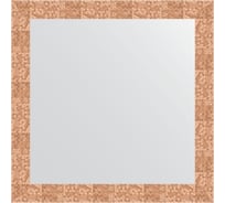 Зеркало в багетной раме EVOFORM соты медь 70 мм, 76x76 см BY 3242