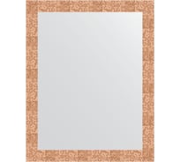 Зеркало в багетной раме EVOFORM соты медь 70 мм, 76x96 см BY 3274