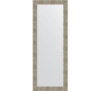 Зеркало в багетной раме EVOFORM соты титан 70 мм, 56x146 см BY 3116