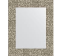 Зеркало в багетной раме EVOFORM соты титан 70 мм, 43x53 см BY 3020