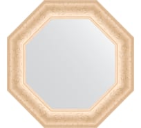 Зеркало в багетной раме EVOFORM старый гипс 82 мм, 55.2x55.2 см BY 3769
