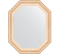 Зеркало в багетной раме EVOFORM старый гипс 82 мм, 60x75 см BY 7142