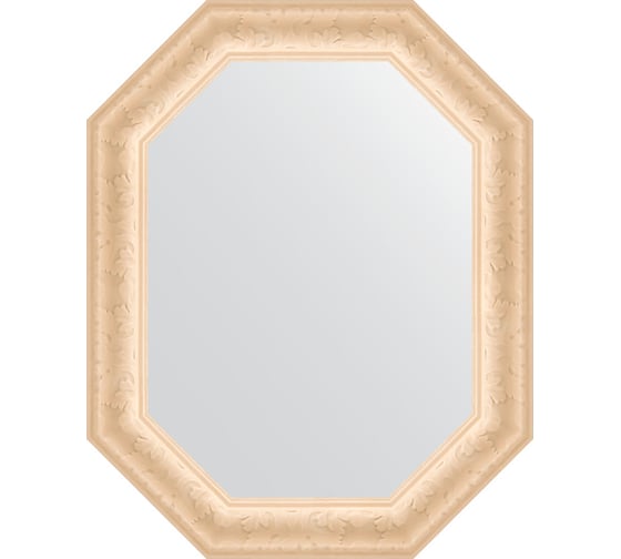 Зеркало в багетной раме EVOFORM старый гипс 82 мм, 60x75 см BY 7142 1