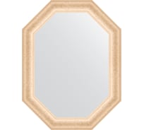Зеркало в багетной раме EVOFORM старый гипс 82 мм, 65x85 см BY 7143