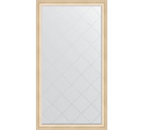 Напольное зеркало с гравировкой в багетной раме EVOFORM старый гипс 82 мм, 110x200 см BY 6350