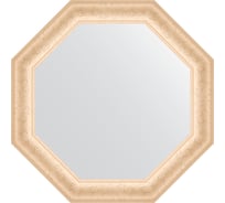 Зеркало в багетной раме EVOFORM старый гипс 82 мм, 70x70 см BY 7331