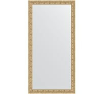 Зеркало в багетной раме EVOFORM сусальное золото 47 мм, 52x102 см BY 1053