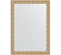 Зеркало в багетной раме EVOFORM сусальное золото 47 мм, 52x72 см BY 0793
