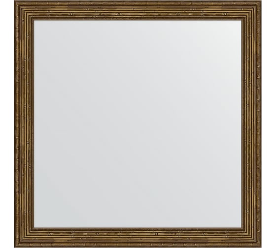 Зеркало в багетной раме EVOFORM сухой тростник 51 мм, 63x63 см BY 0779 1