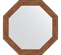 Зеркало в багетной раме EVOFORM сухой тростник 51 мм, 49x49 см BY 3661