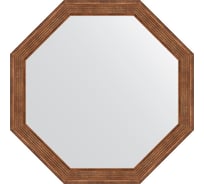 Зеркало в багетной раме EVOFORM сухой тростник 51 мм, 59x59 см BY 3662