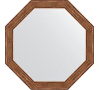 Зеркало в багетной раме EVOFORM сухой тростник 51 мм, 54x54 см BY 3961