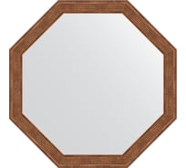 Зеркало в багетной раме EVOFORM сухой тростник 51 мм, 64x64 см BY 3962