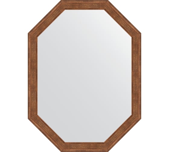 Зеркало в багетной раме EVOFORM сухой тростник 51 мм, 59x79 см BY 7015 1