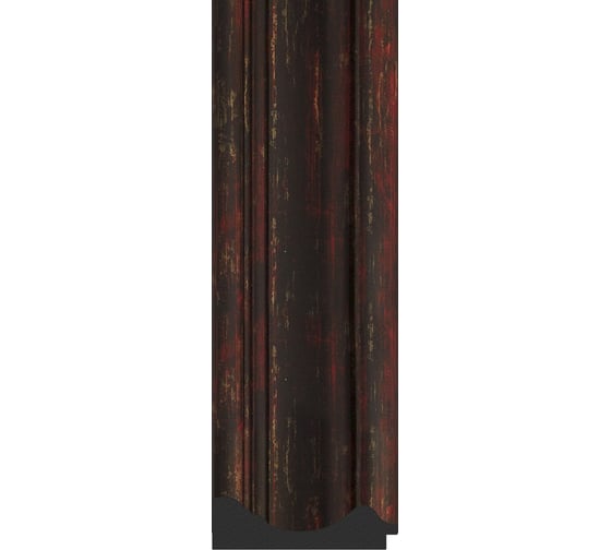 Зеркало в багетной раме EVOFORM темный прованс 99 мм, 82x102 см BY 3286