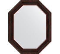 Зеркало в багетной раме EVOFORM темный прованс 99 мм, 79x99 см BY 7220